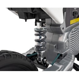 Motor PANTONE 361C na akumulator dla dzieci Pomarańczowy + Panel audio + Wolny Start + Koła EVA