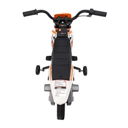 Motor PANTONE 361C na akumulator dla dzieci Pomarańczowy + Panel audio + Wolny Start + Koła EVA