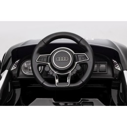 Audi R8 Policja na akumulator dla dzieci + Pilot + EVA + Wolny Start + MP3 LED