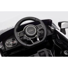 Audi R8 Policja na akumulator dla dzieci + Pilot + EVA + Wolny Start + MP3 LED