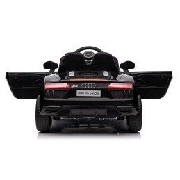 Audi R8 Policja na akumulator dla dzieci + Pilot + EVA + Wolny Start + MP3 LED