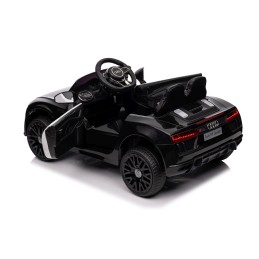 Audi R8 Policja na akumulator dla dzieci + Pilot + EVA + Wolny Start + MP3 LED