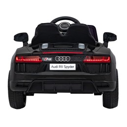 Audi R8 Policja na akumulator dla dzieci + Pilot + EVA + Wolny Start + MP3 LED
