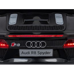 Audi R8 Policja na akumulator dla dzieci + Pilot + EVA + Wolny Start + MP3 LED