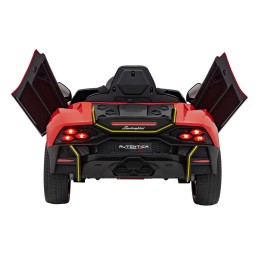 Pojazd Lamborghini Invencible Czerwony