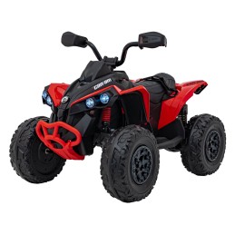 Quad Maverick ATV Czerwony
