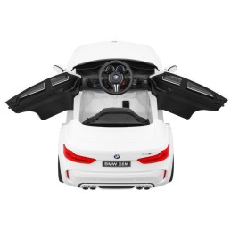 BMW X6M Elektryczne Autko dla dzieci, Biały SUV + Pilot