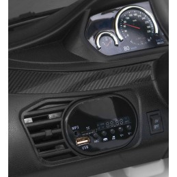 BMW X6M Elektryczne Autko dla dzieci, Biały SUV + Pilot