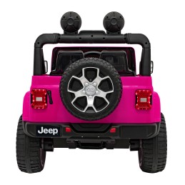 Pojazd Jeep Wrangler Rubicon Różowy
