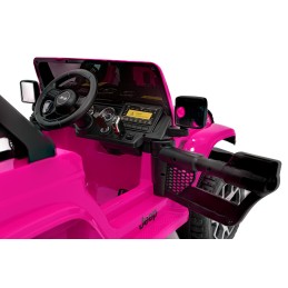 Pojazd Jeep Wrangler Rubicon Różowy