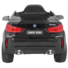 BMW X6M Elektryczne Autko dla dzieci - Czarny SUV + Pilot