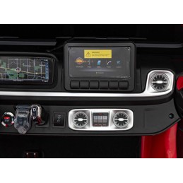 Pojazd Mercedes Benz G63 AMG XXL STRONG Czerwony