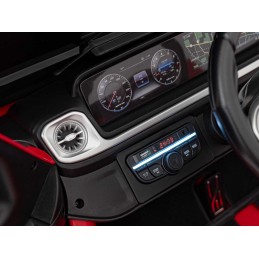 Pojazd Mercedes Benz G63 AMG XXL STRONG Czerwony