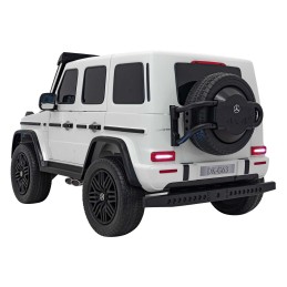 Pojazd Mercedes Benz G63 AMG XXL STRONG MP4 Biały