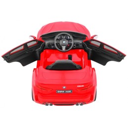 BMW X6M Elektryczne Autko dla dzieci - Czerwony SUV + Pilot