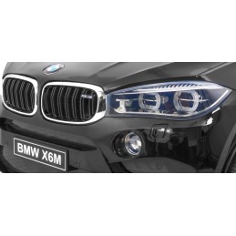 BMW X6M Elektryczne Autko dla dzieci - Czarny SUV + Pilot
