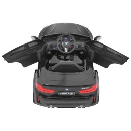 BMW X6M Elektryczne Autko dla dzieci - Czarny SUV + Pilot