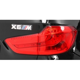 BMW X6M Elektryczne Autko dla dzieci - Czarny SUV + Pilot