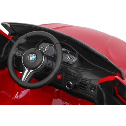 BMW X6M Elektryczne Autko dla dzieci, Czerwony SUV + Pilot