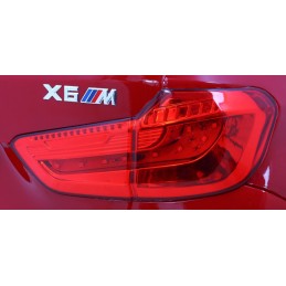 BMW X6M Elektryczne Autko dla dzieci, Czerwony SUV + Pilot