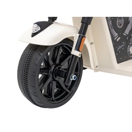 Pojazd Chopper INDIAN Biały motocykl dla dziecka