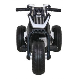 Motor Future na akumulator dla dzieci Biały + Panel audio + Wolny Start + Koła EVA