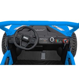 Pojazd Farmer Truck UTV Racing Niebieski