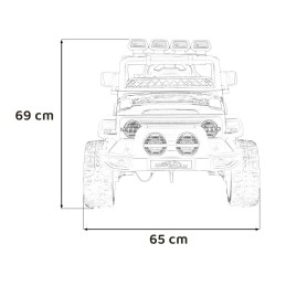 Pojazd Off-Road CLIMBER Biały