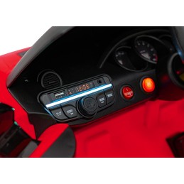 Pojazd Porsche Spyder RS 718 Czerwony