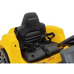 Pojazd Porsche Spyder RS 718 Żółty samochód sportowy