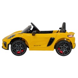 Pojazd Porsche Spyder RS 718 Lakier Żółty