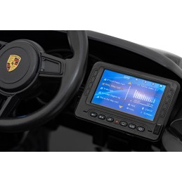 Pojazd Porsche Spyder RS 718 Czarny MP4