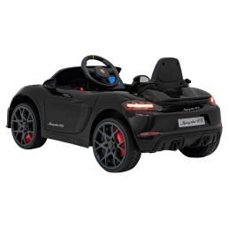 Pojazd Porsche Spyder RS 718 Czarny MP4