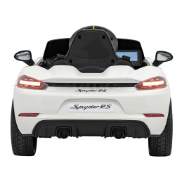 Pojazd Porsche Spyder RS 718 Biały