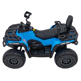 Quad Can Am Outlander ATV Niebieski