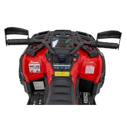 Quad Can Am Outlander ATV Czerwony