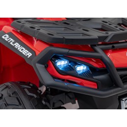 Quad Can Am Outlander ATV Czerwony