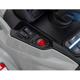 Quad Can Am Outlander ATV z Pilotem Szary