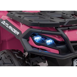 Quad Can Am Outlander ATV z Pilotem Różowy