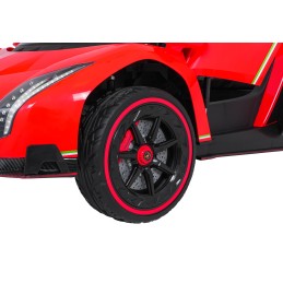 Pojazd Lamborghini Veneno Czerwony