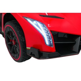 Pojazd Lamborghini Veneno Czerwony