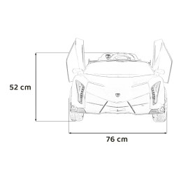 Pojazd Lamborghini Veneno Czarny