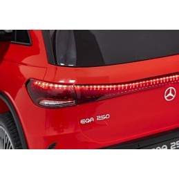 Pojazd Mercedes Benz EQA 250 Czerwony