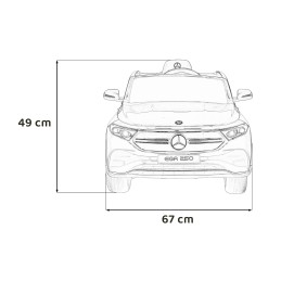 Pojazd Mercedes Benz EQA 250 Czarny