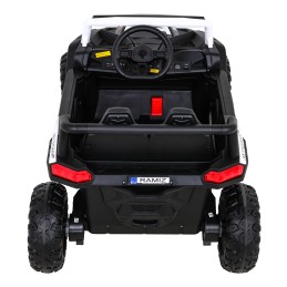 Buggy UTV 2000M Racing Auto na akumulator Biały + MP3 Dźwięki Światła + Pilot + Wolny Start