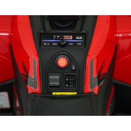 Pojazd Quad ATV Robust 01 Czerwony