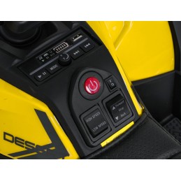 Pojazd Quad ATV Robust 01 Żółty