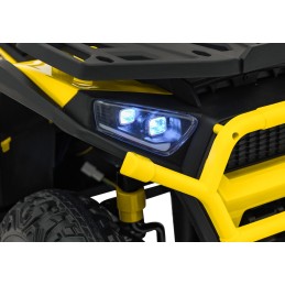 Pojazd Quad ATV Robust 01 Żółty