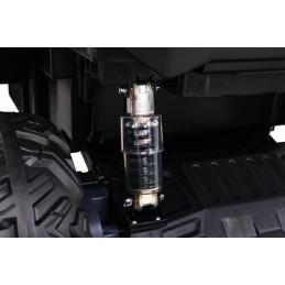 Buggy UTV Terenówka dla dzieci Czerwony + Pilot + Bagażnik + Wolny Start + EVA + MP3 LED