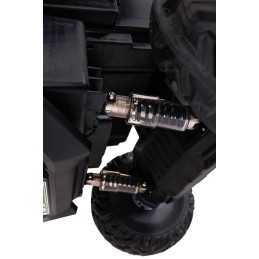 Buggy UTV Terenówka dla dzieci Czerwony + Pilot + Bagażnik + Wolny Start + EVA + MP3 LED